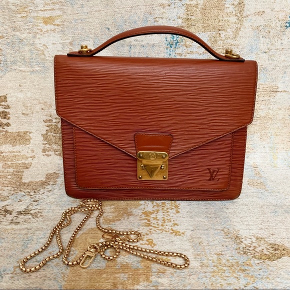 Authentic Louis Vuitton Epi Monceau Handbag - Picture 2 of 15